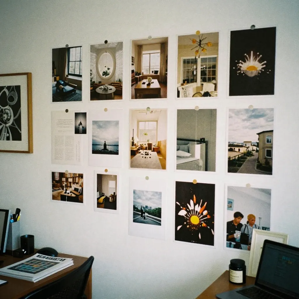 Material texture collection display